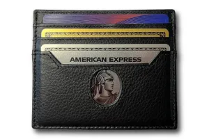 6-card Thin Front Pocket Wallet For Amex Cards