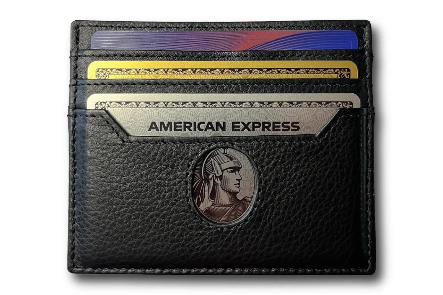 6-card Thin Front Pocket Wallet For Amex Cards