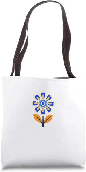8 Petal Flower for Extreme Luck Tote Bag