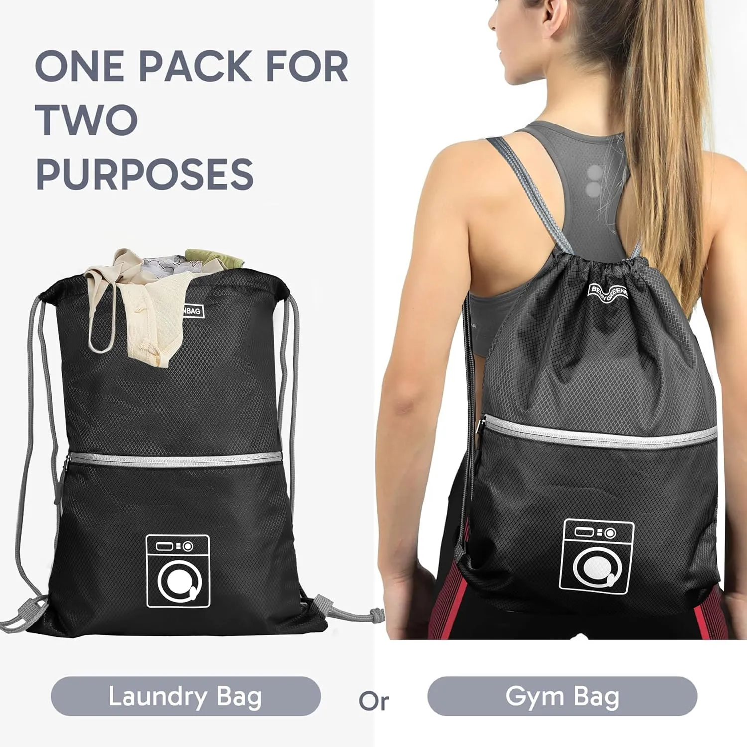 8 Set Expandable Compression Packing Cubes for Suitcases Travel Essentials Carry On Waterproof Storage Bag With Dry And Wet Separation Black