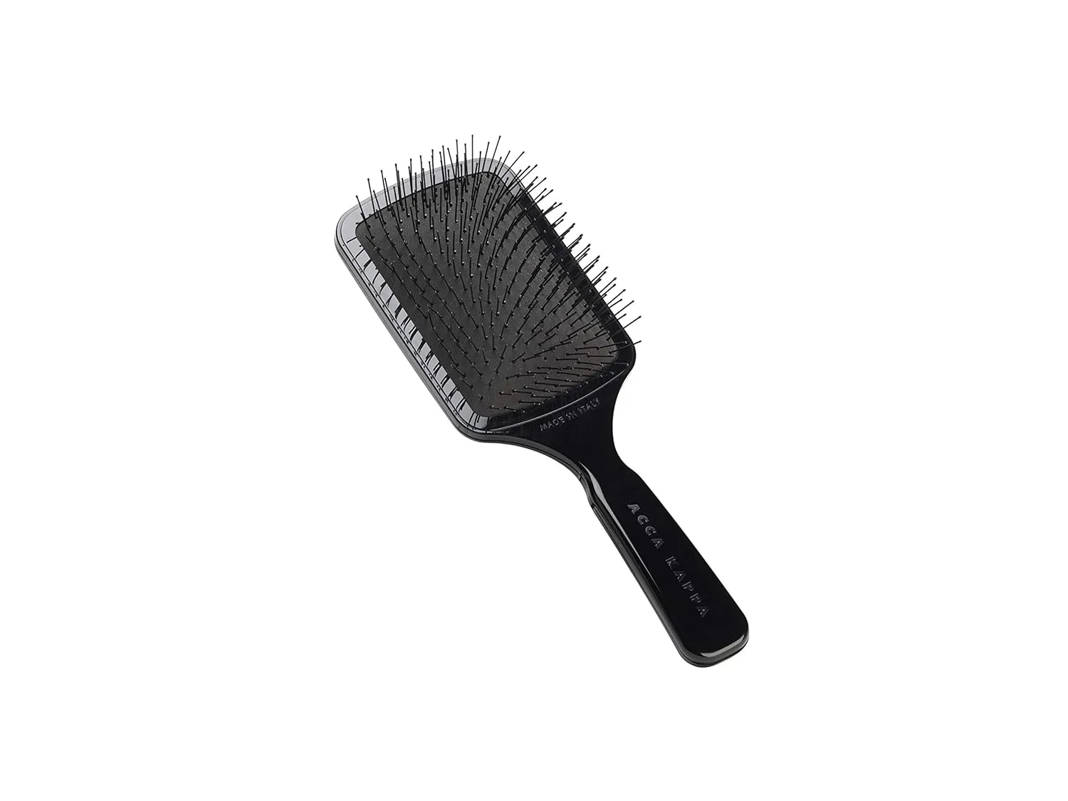 Acca Kappa Shower Paddle Brush with Soft Nylon Pins and Resin Tip