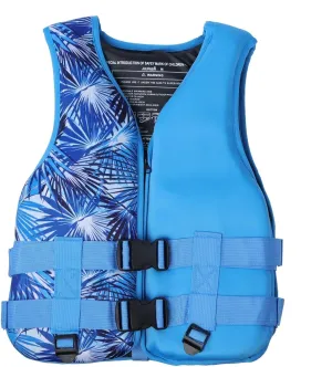 Adjustable Flotation Vest for Adults, Breathable Mesh Lightweight Buoyancy Aid, with Safety Buckles, for Water Activities, Swimming, Diving