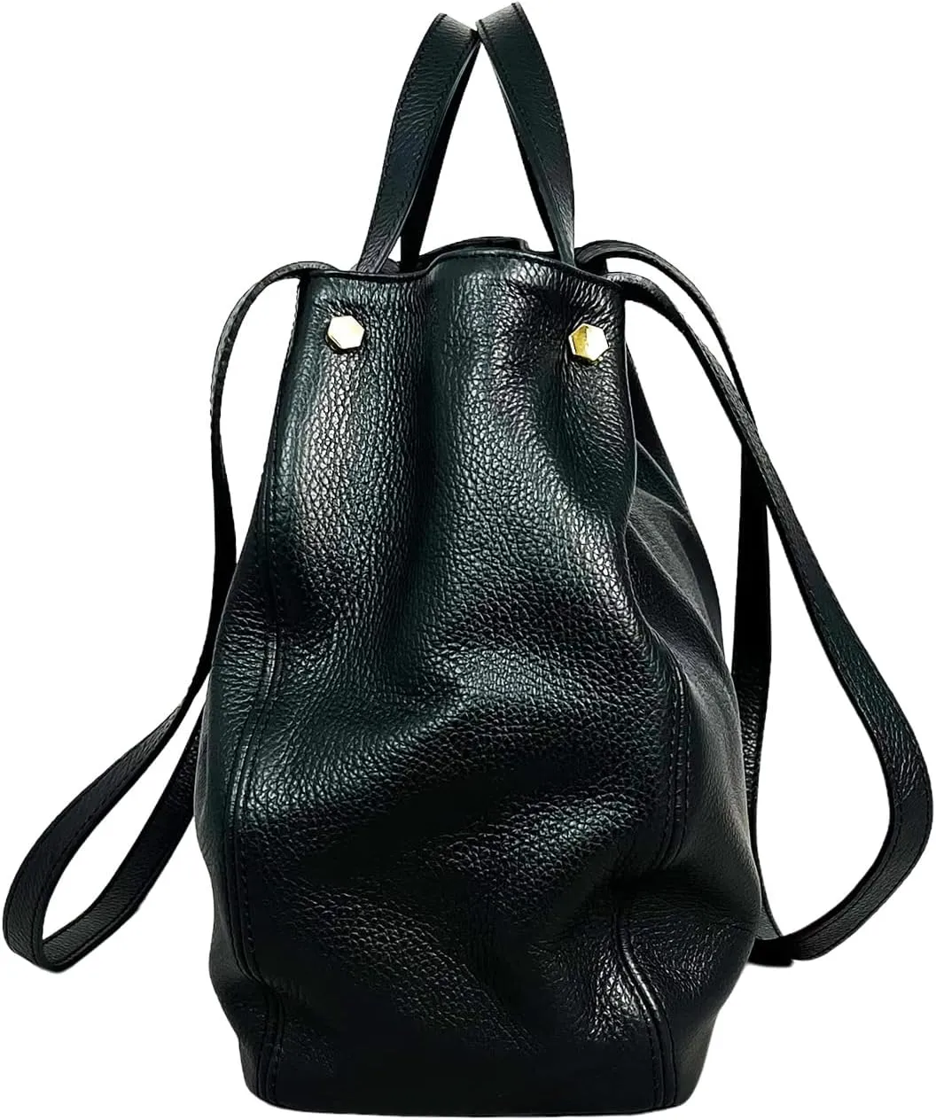 Alfa Handbag, Genuine Leather Made in Italy