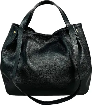 Alfa Handbag, Genuine Leather Made in Italy