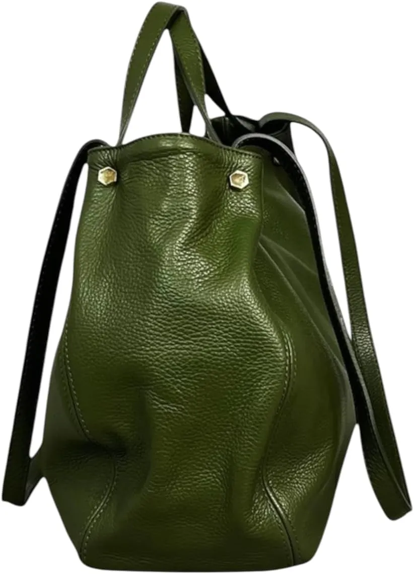 Alfa Handbag, Genuine Leather Made in Italy