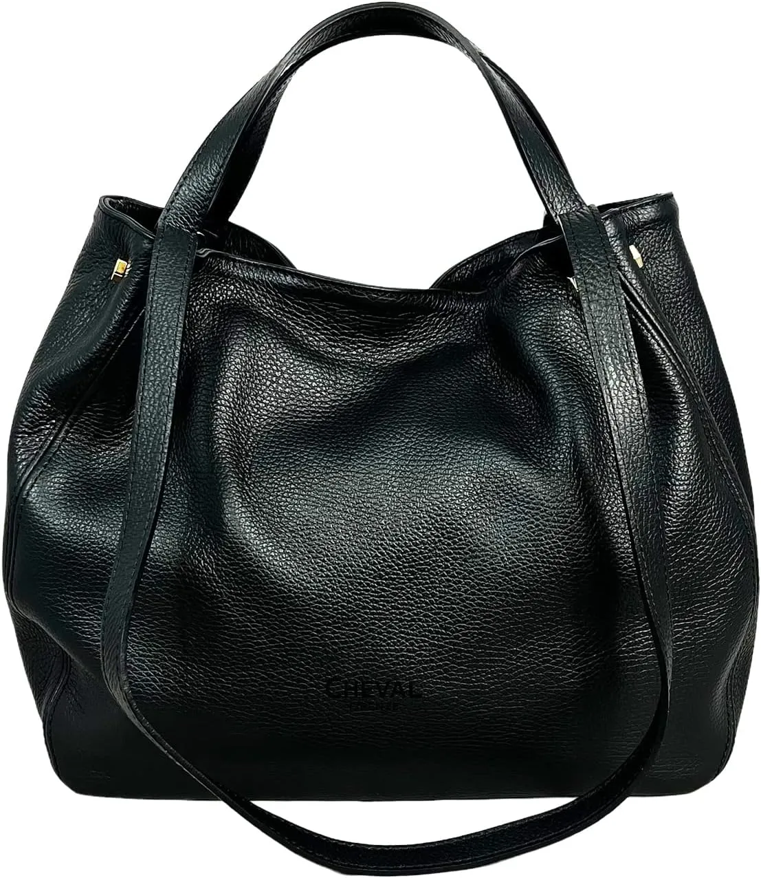 Alfa Handbag, Genuine Leather Made in Italy