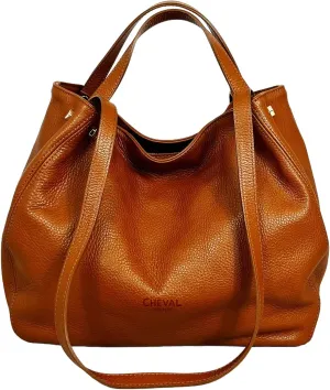 Alfa Handbag, Genuine Leather Made in Italy