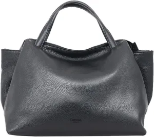Algedi Handbag, Genuine Leather Made in Italy