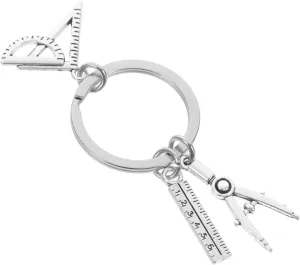 Alipis Backpack Keychain Purse Charm Architecture Keyring Zinc Alloy Decorative Keyring Engineer Handbag Accessory