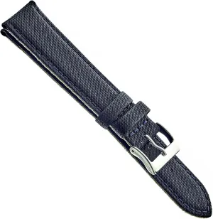 ALPINE Padded Vegan Leatherette Watch Strap - Leather Free Watch Band - Quick-Release Replacement Watch Strap - Eco-Friendly Bands for Women & Men - Compatible with Regular & Smart watches