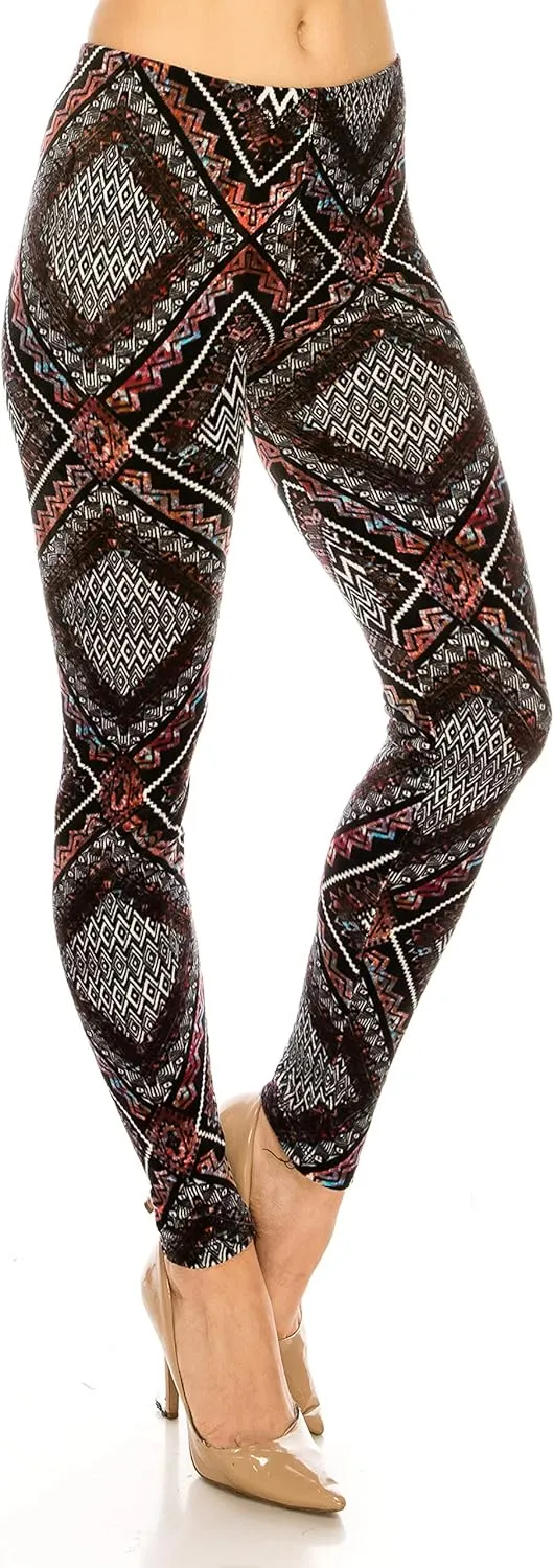 ALWAYS Casual Velvet Leggings Women - Super Soft Warm Winter Yoga Pants