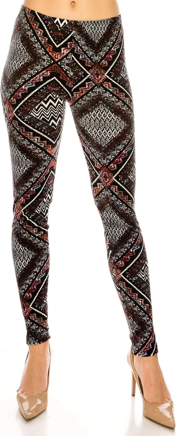 ALWAYS Casual Velvet Leggings Women - Super Soft Warm Winter Yoga Pants