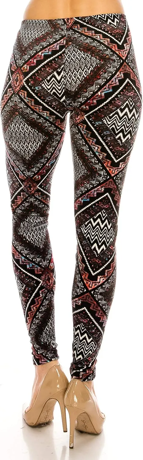 ALWAYS Casual Velvet Leggings Women - Super Soft Warm Winter Yoga Pants