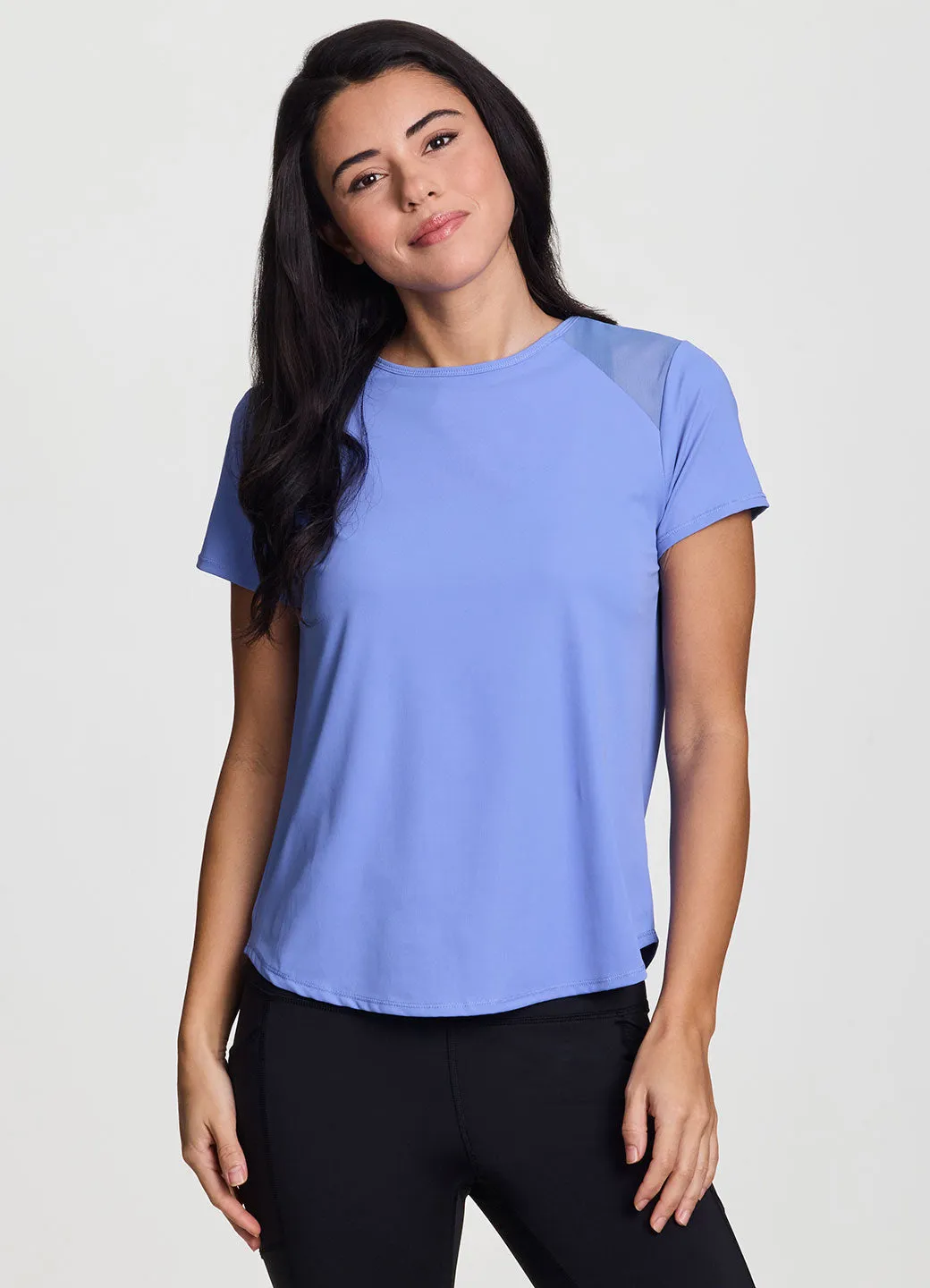 Always in Motion Mesh Tee