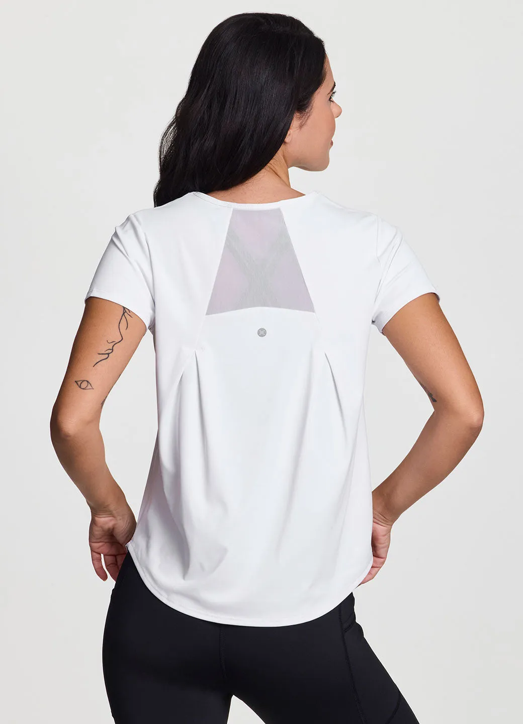 Always in Motion Mesh Tee
