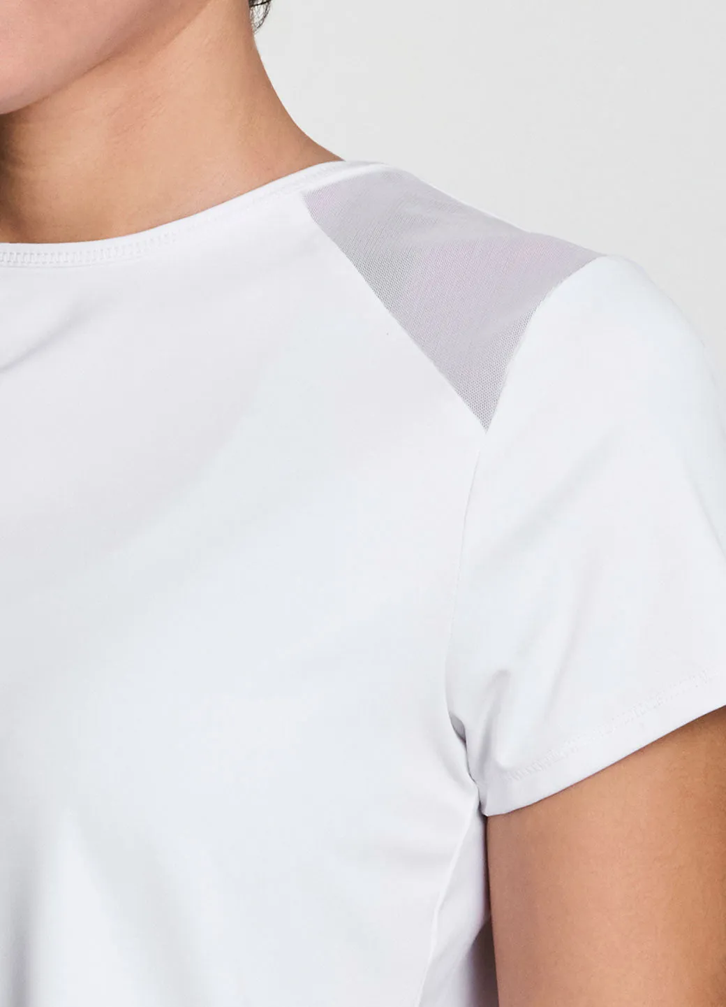 Always in Motion Mesh Tee