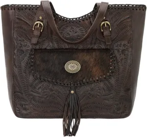 American West Leather Concealed Carry Tote, Women's Handbag