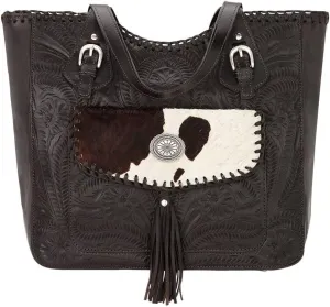 American West Leather Concealed Carry Tote, Women's Handbag