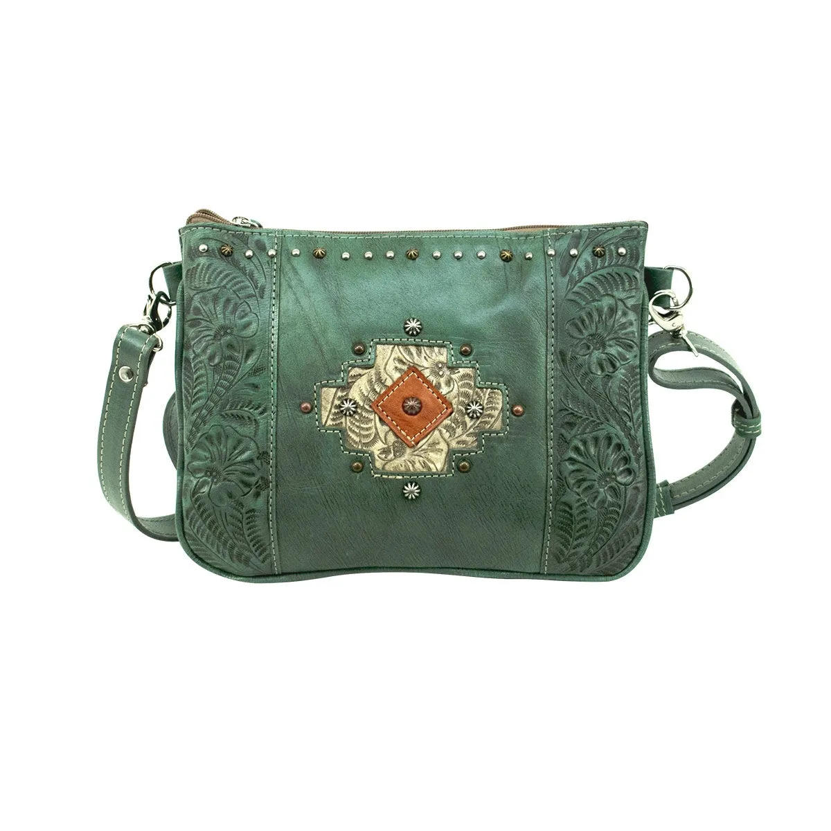 American West Navajo Soul Multi-Compartment Crossbody