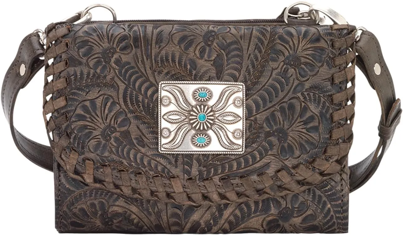 American West Small Crossbody Bag Tan