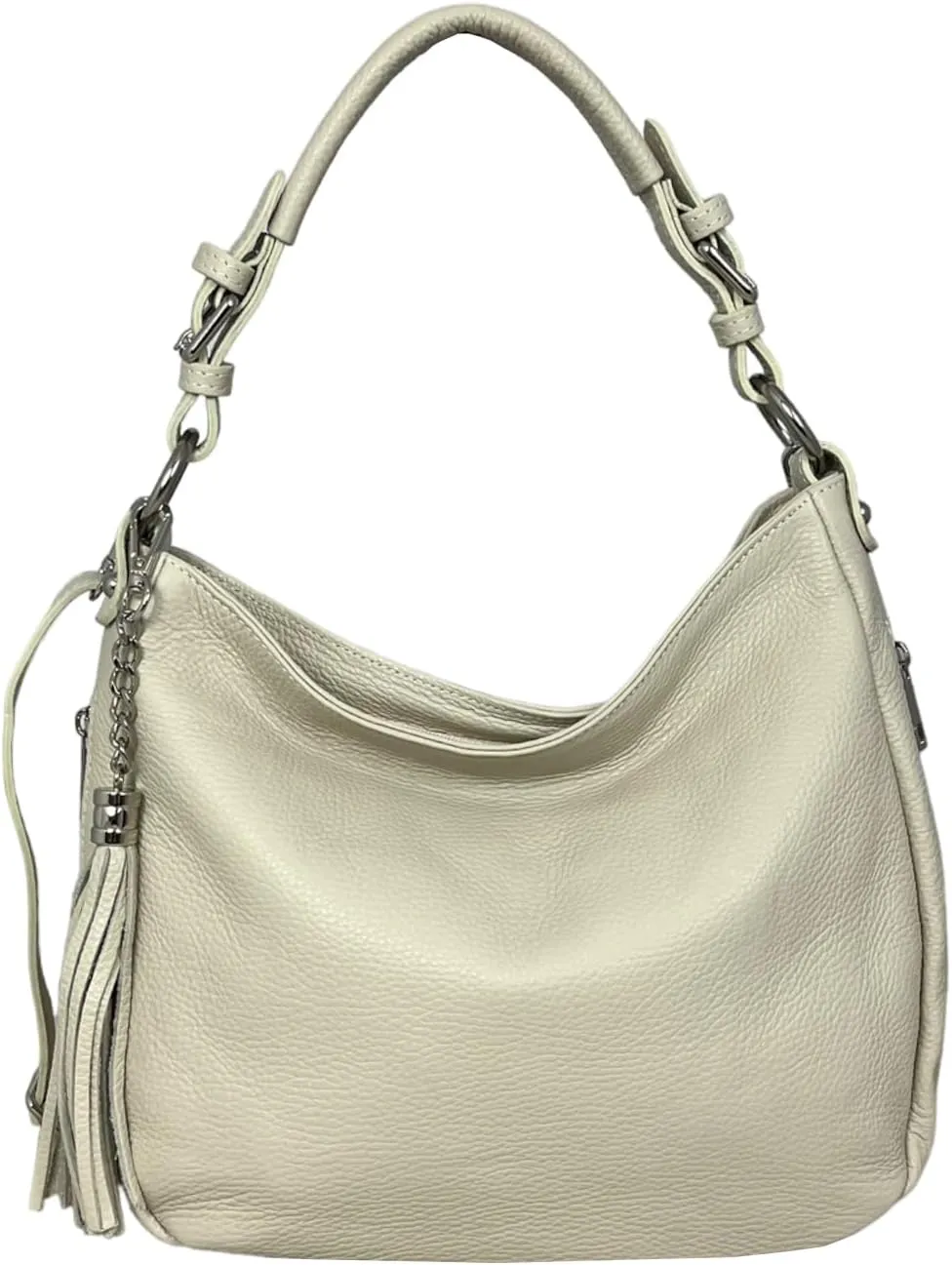 Annalisa Shoulder Bag, Genuine Leather Made in Italy