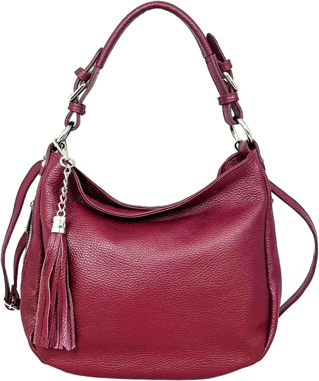 Annalisa Shoulder Bag, Genuine Leather Made in Italy