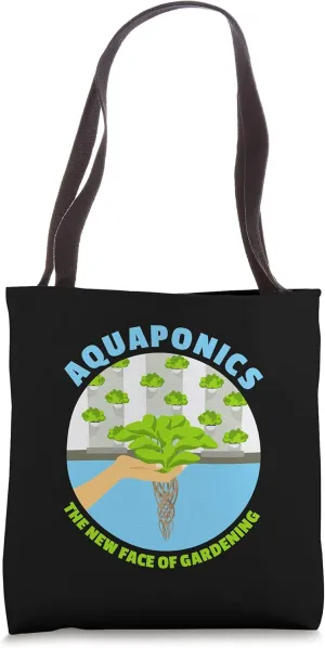 Aquaponics The New Face Of Gardening Aquaponics Tote Bag