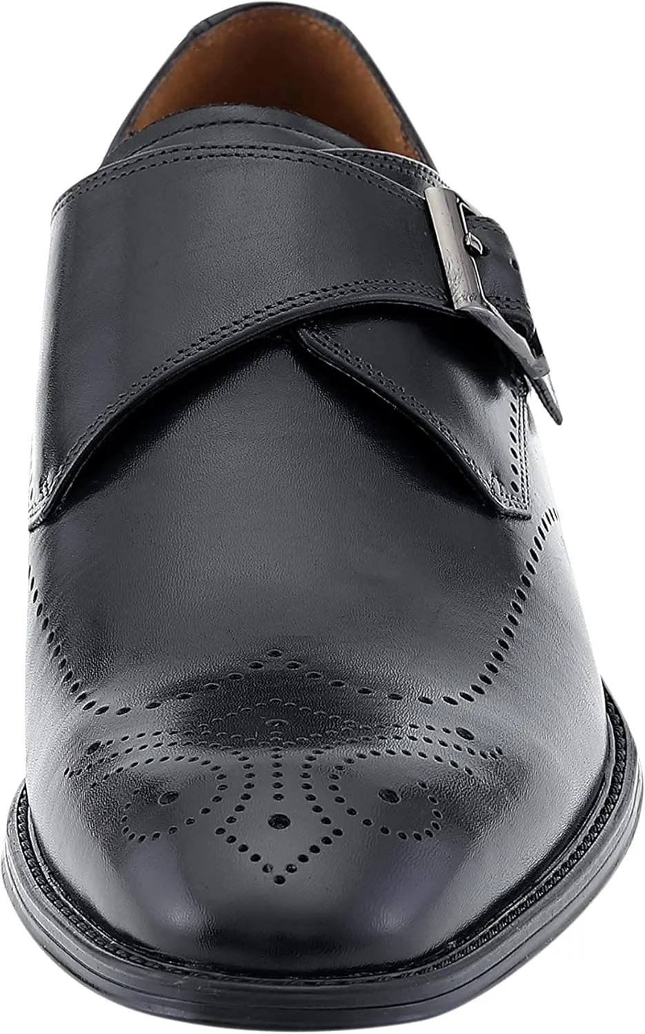 Asher Green AG1101 - Men's Dress Shoes, Formal Men's Shoes - Genuine Calf Leather Double Monk Strap