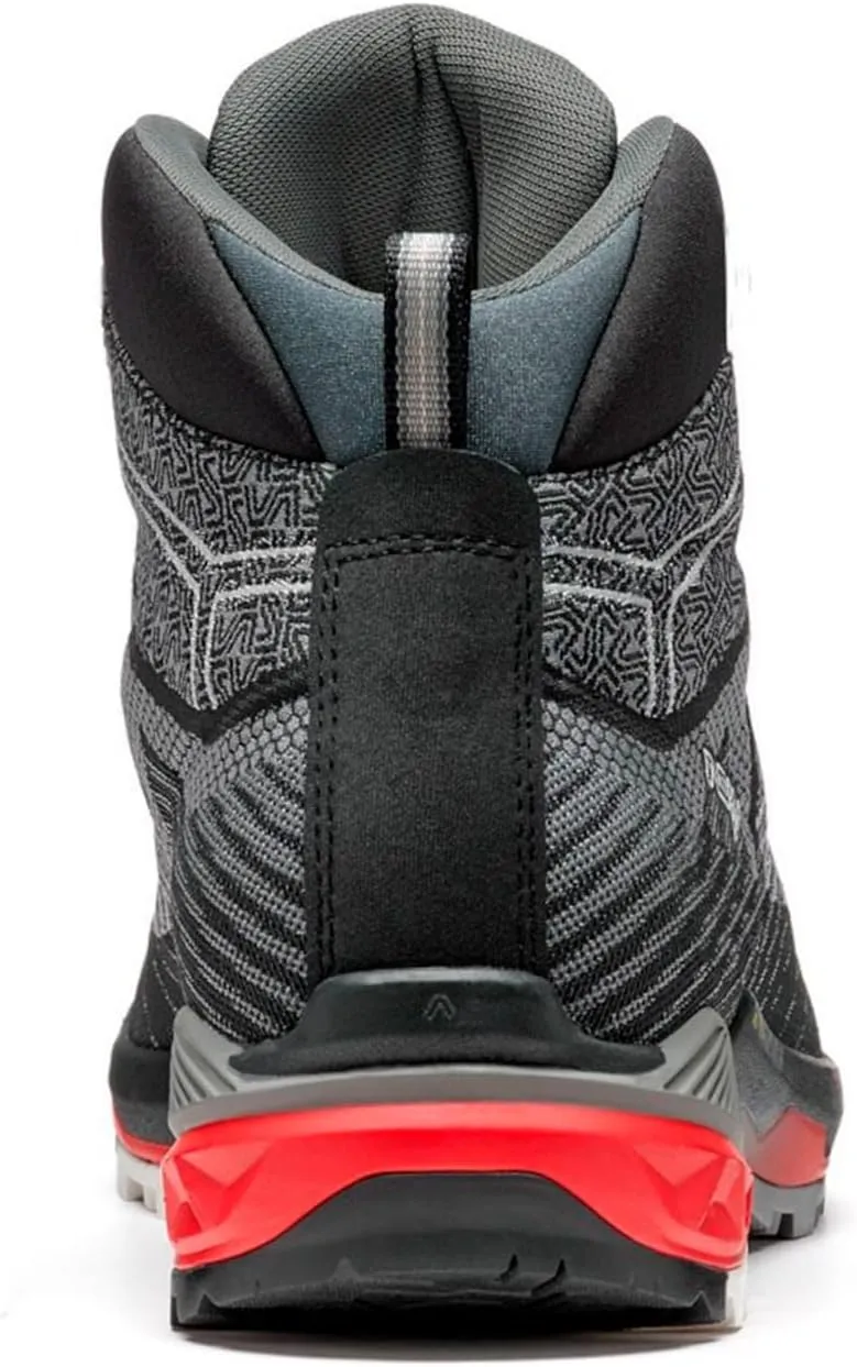 ASOLO Men's Falcon EVO Jacquard GV Outdoor Hiking Boots w/Nylon Textile Upper, Waterproof Breathable Lining, Rubber Outsole