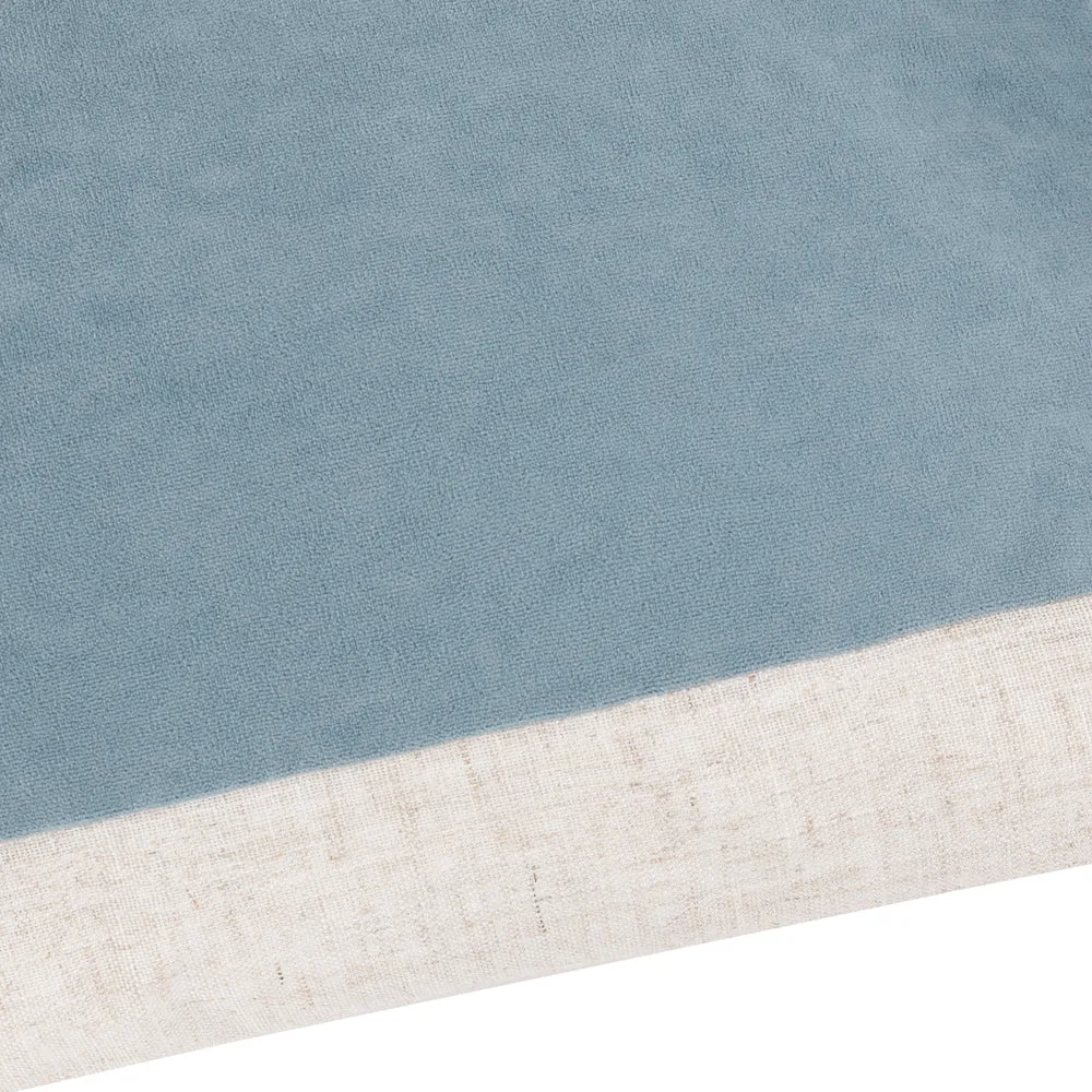 Auden Matte Velvet Cushion Dusty Blue