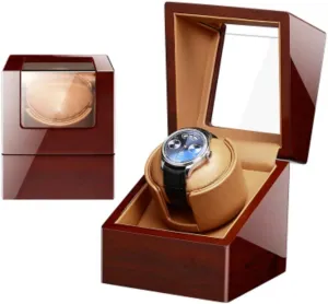 Automatic Watch Winder Watch Winder Mechanic Mechanical Watch Automatic Winding Watch Box Winder Awameling Table Storage Box Turning Table Watch Winder Watch Storage