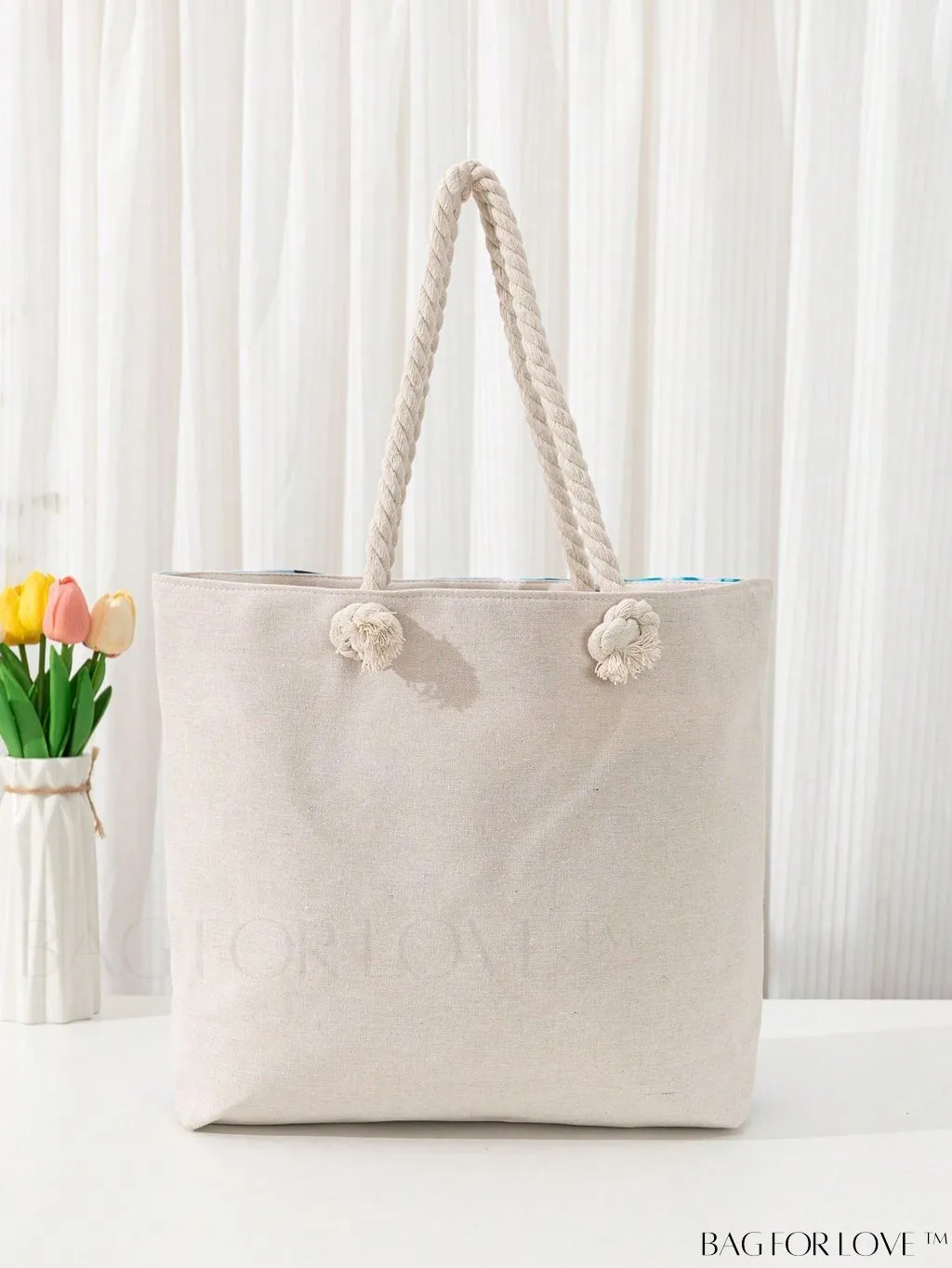 BagForLove - Flag Pattern Student Tote: Show Your National Pride!