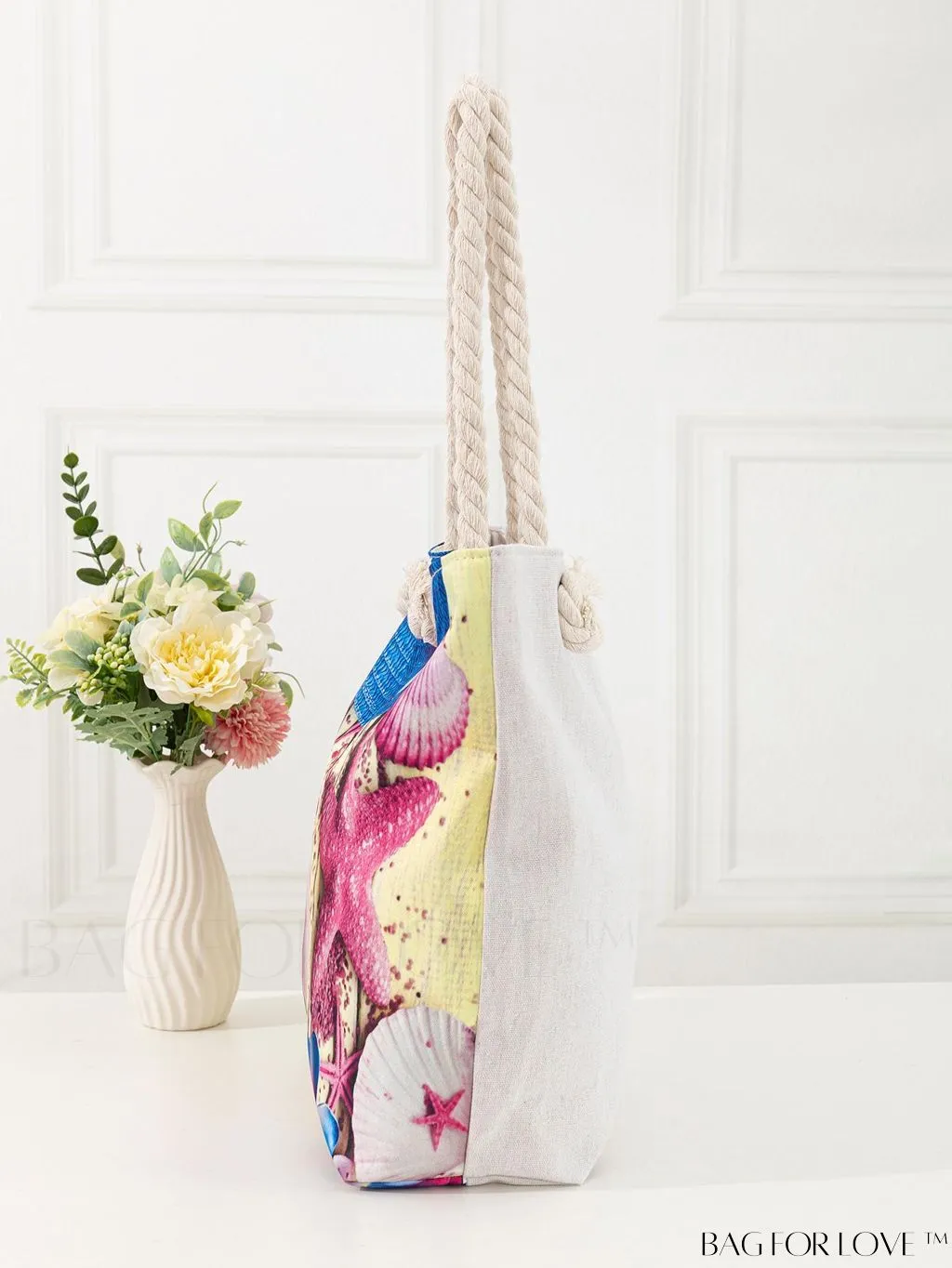 BagForLove - Flag Pattern Student Tote: Show Your National Pride!