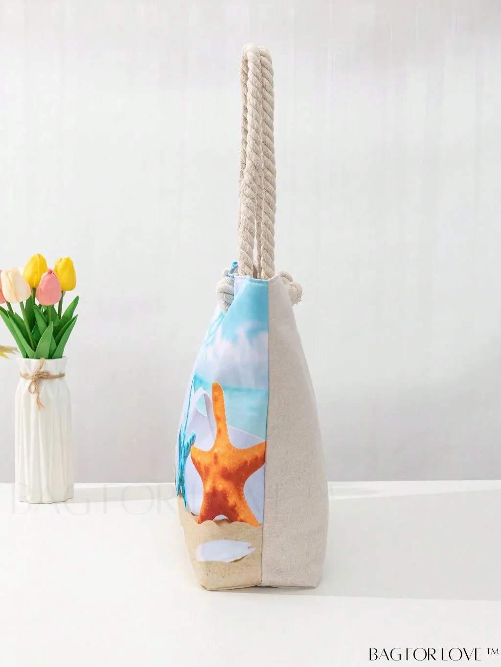 BagForLove - Flag Pattern Student Tote: Show Your National Pride!