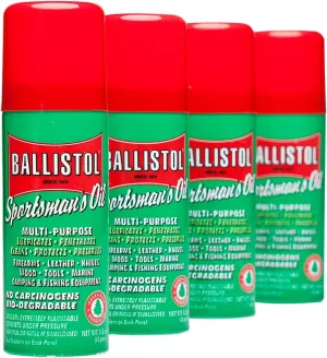 Ballistol Multi-Purpose Travel Size Non-CFC Aerosol Can Lubricant Cleaner Protectant 1.5 oz