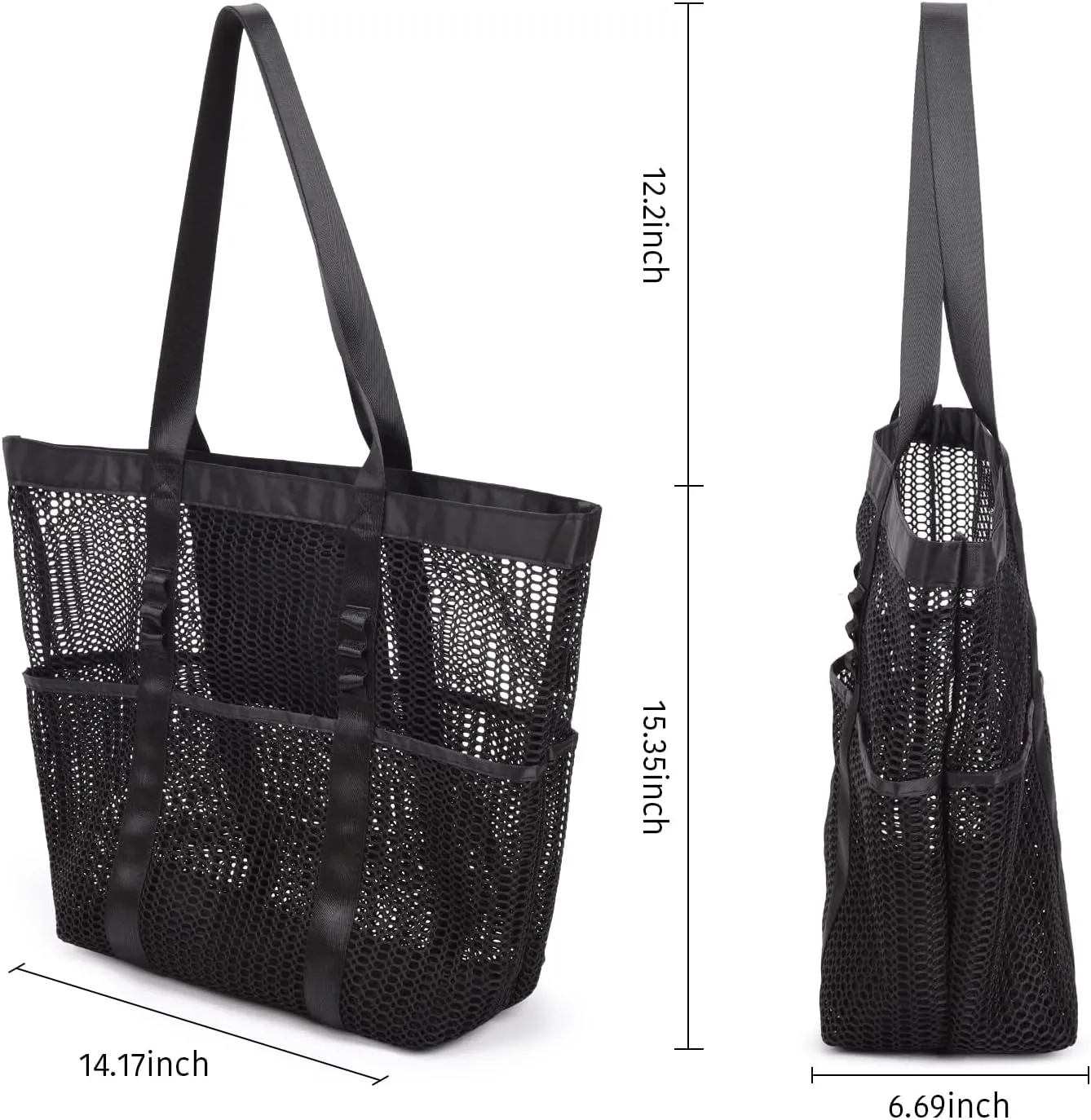 Beach Bag - Mesh Tote Bag Mothers Day Gifts for Mom Women Bag for Travel Pool Family Beach Vacation Cruise Essentials 2025