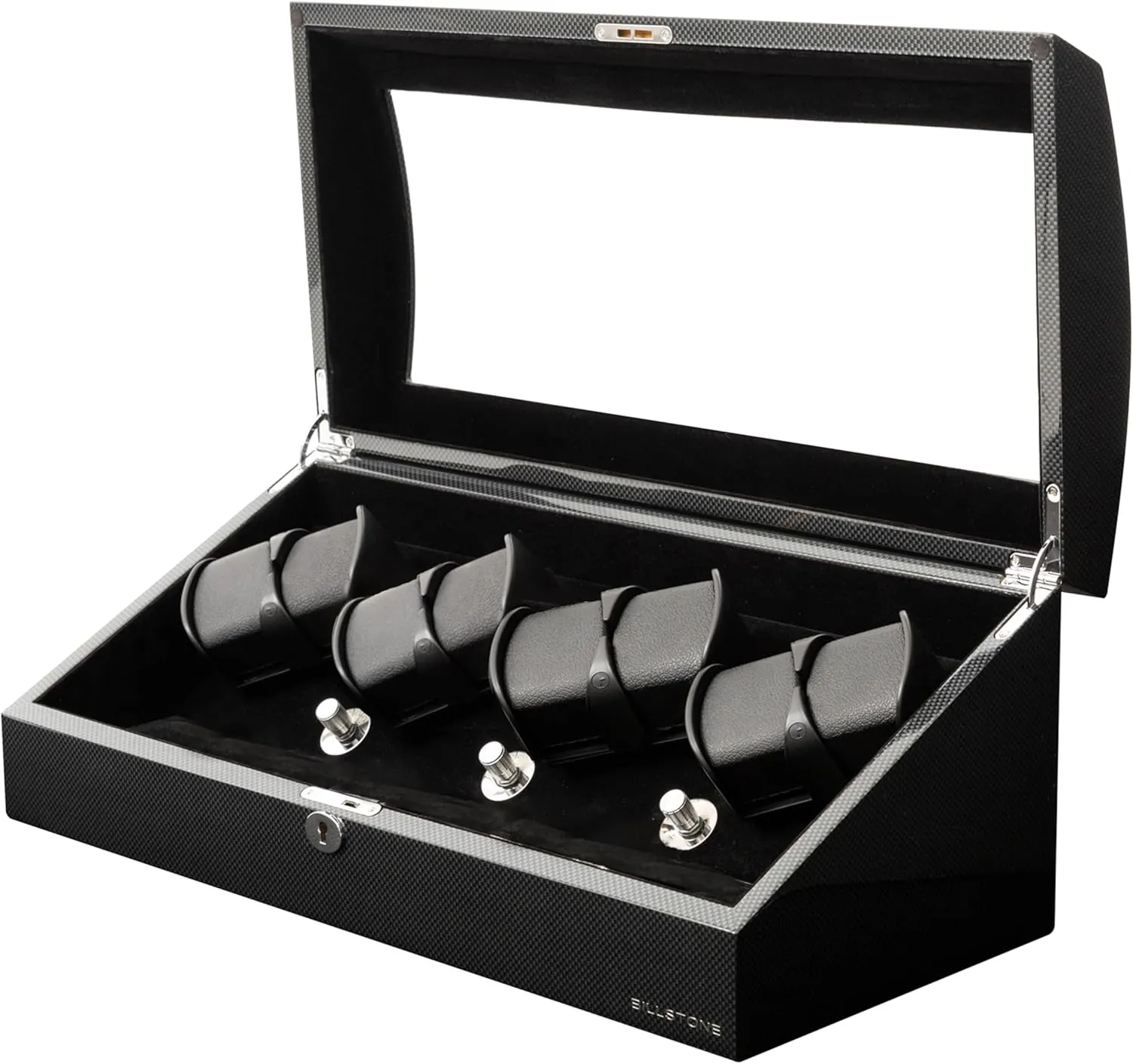 BILLSTONE Watch Winder - Avanti 8 Plus Carbon – Watch Winders for Automatic Watches Rolex