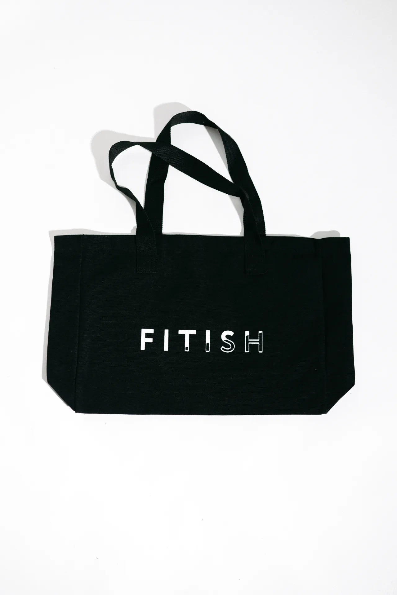 Black Canvas Tote