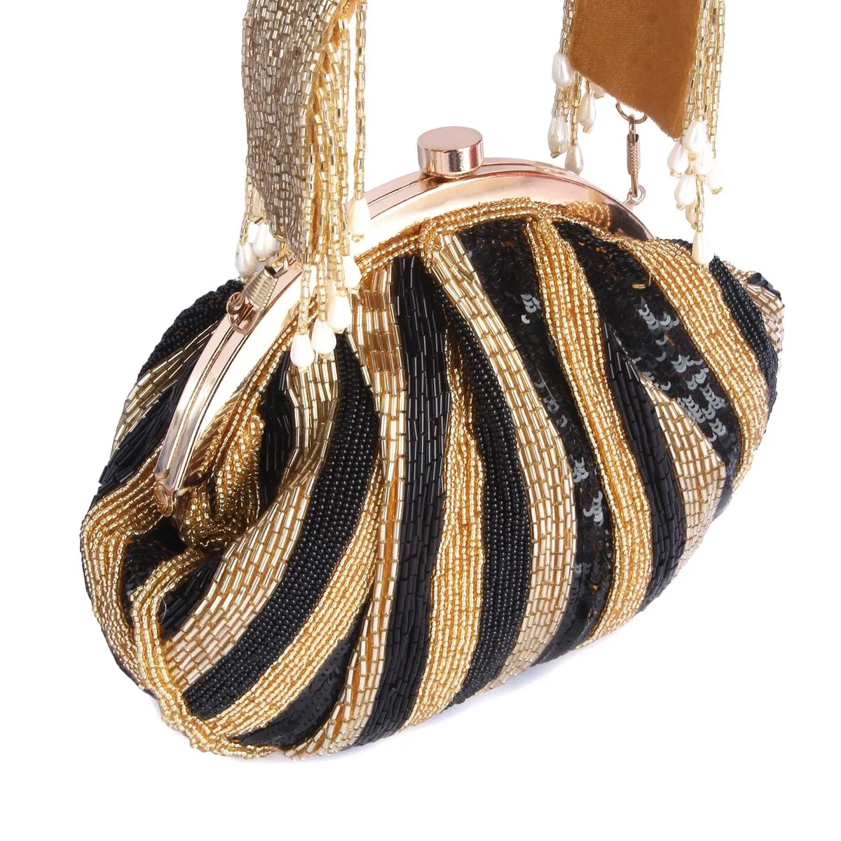 Black Shine on Pouch - Last piece left