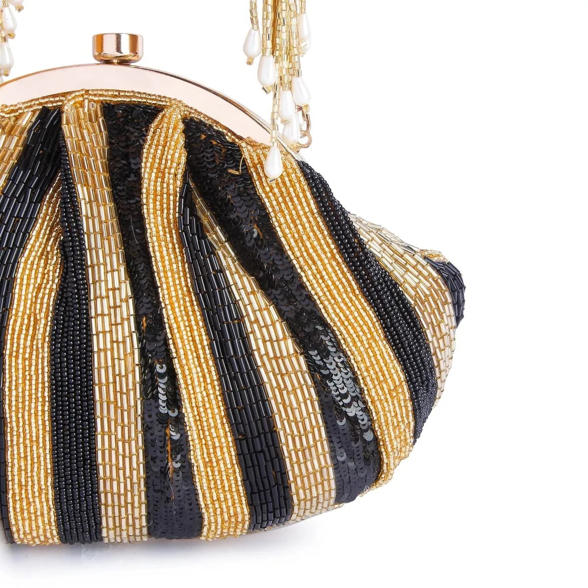 Black Shine on Pouch - Last piece left