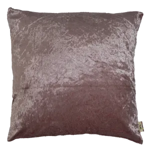 Blush Pink Crushed Velvet Cushion Cover