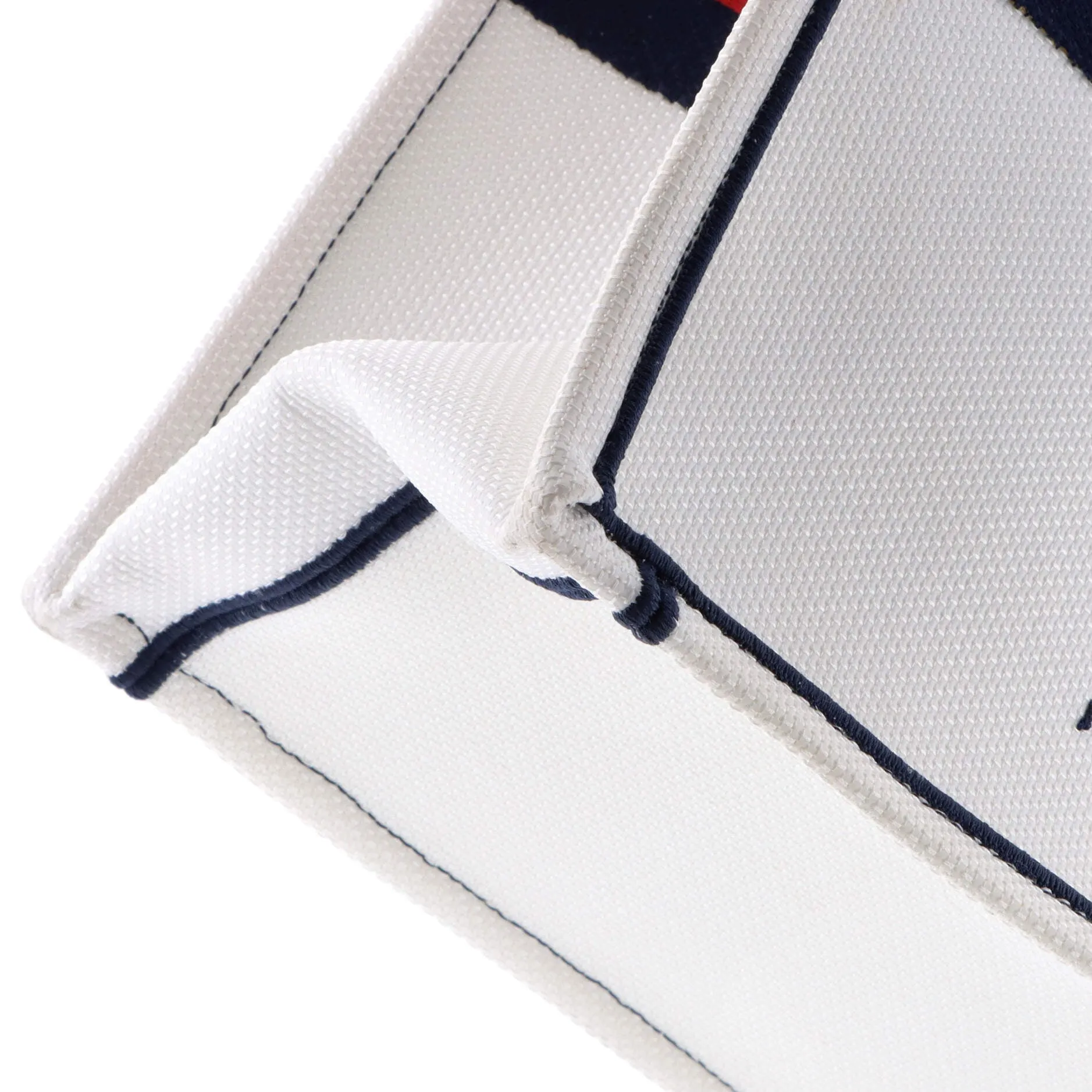 Book Tote Embroidered Canvas Large