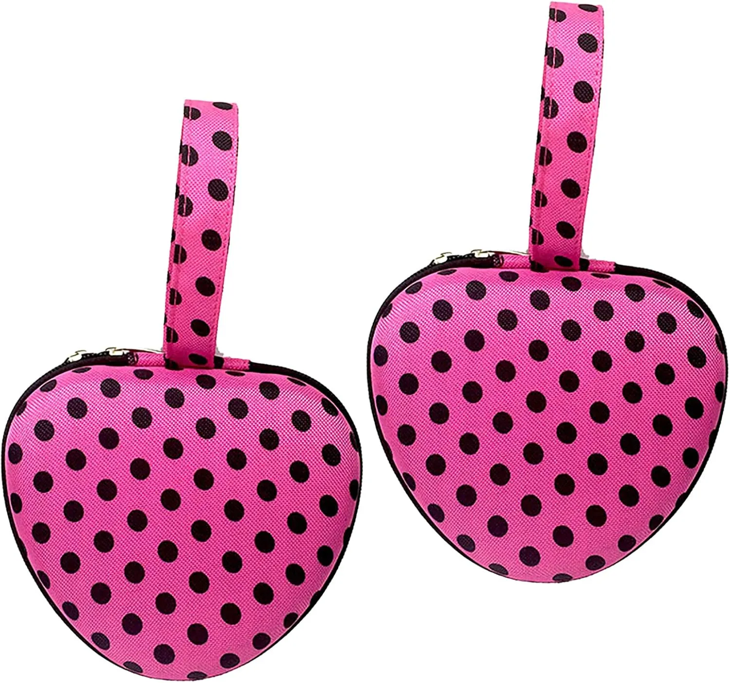 Bra Travel Case 2 Pack, Portable Bra Lingerie Storage Bikini Bag - Waterproof Underwear Organizer for Bra Sizes 30A-36C Cups