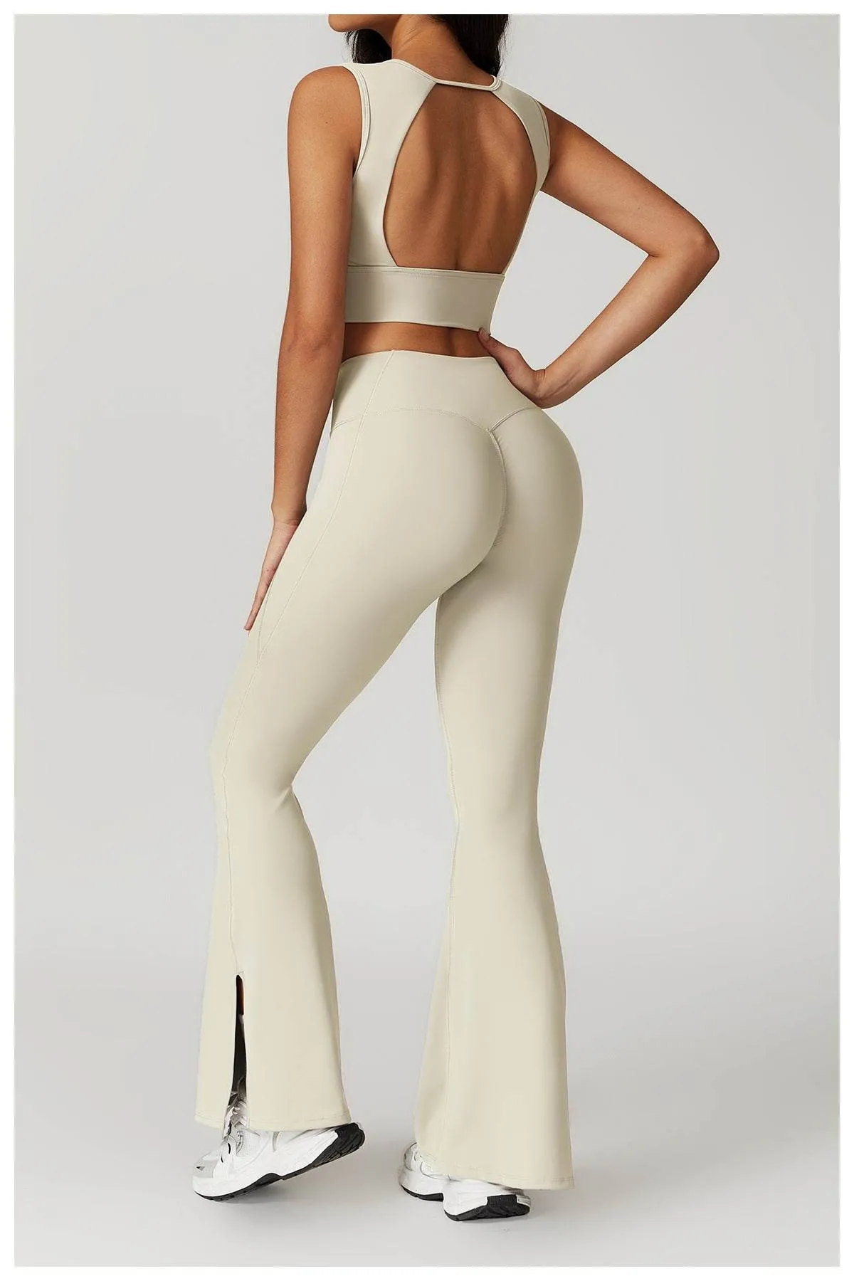 Breathable workout outfits sets for maximum comfort