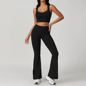 Breathable workout outfits sets for maximum comfort