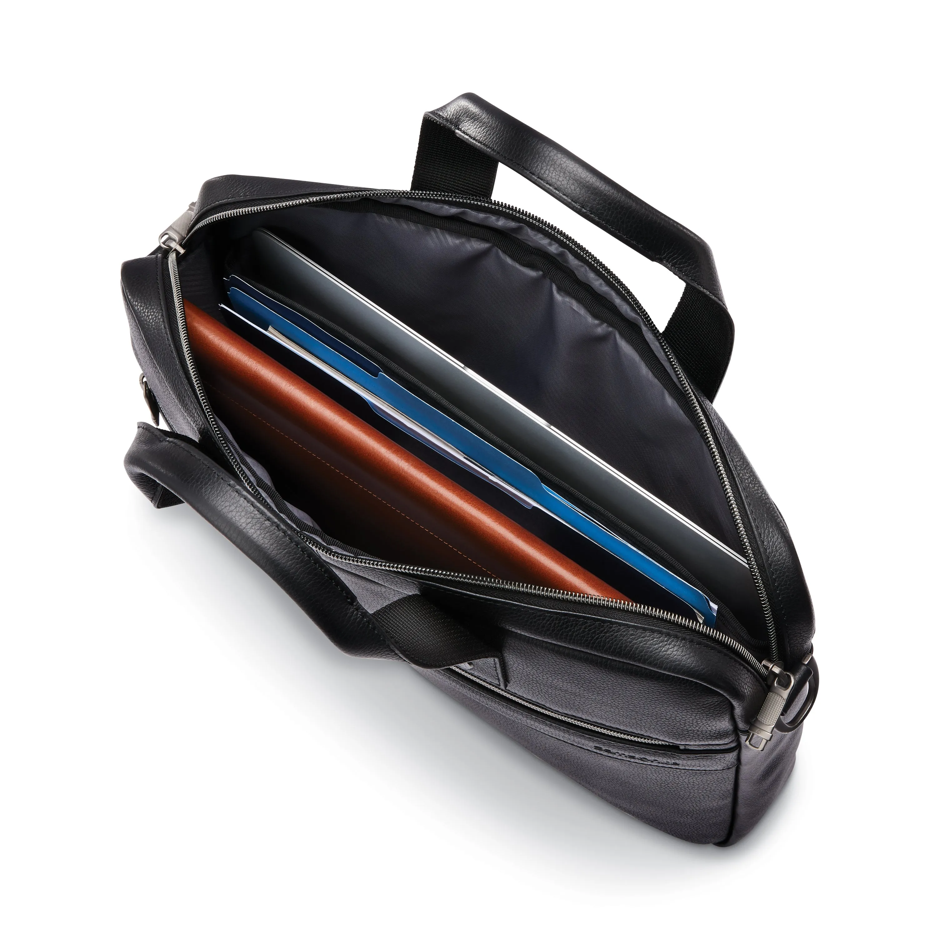 Brief Cost-effective Slim Classic Samsonite Exclusive sale Leather