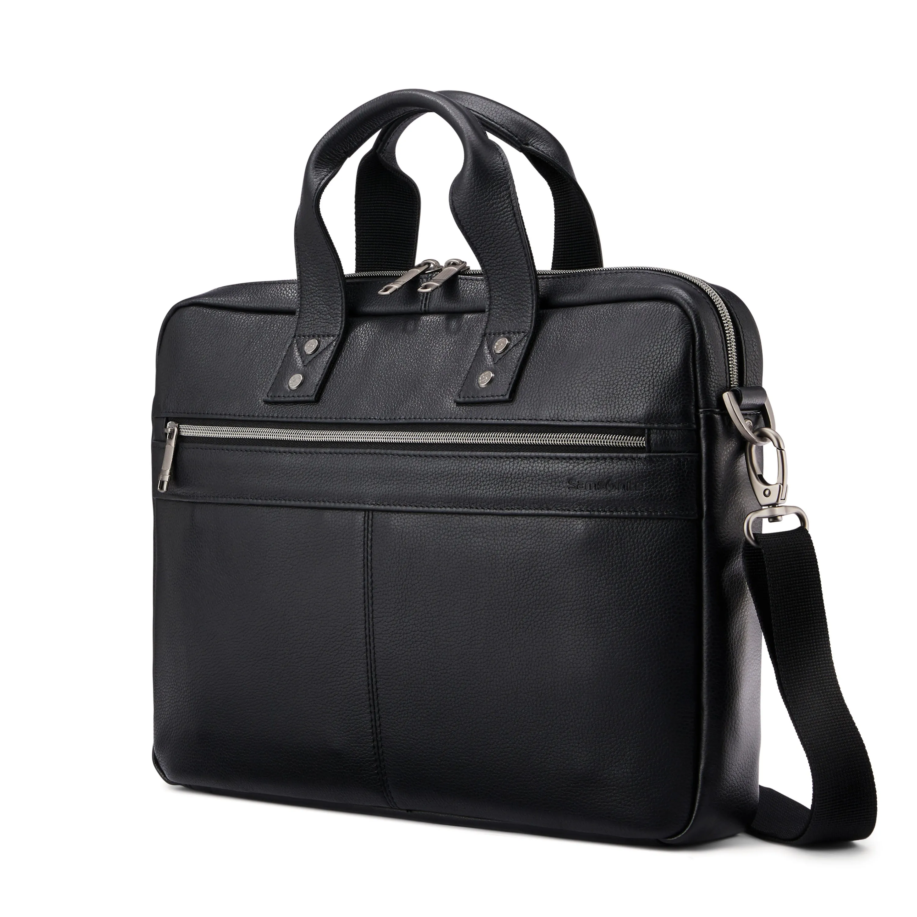 Brief Cost-effective Slim Classic Samsonite Exclusive sale Leather