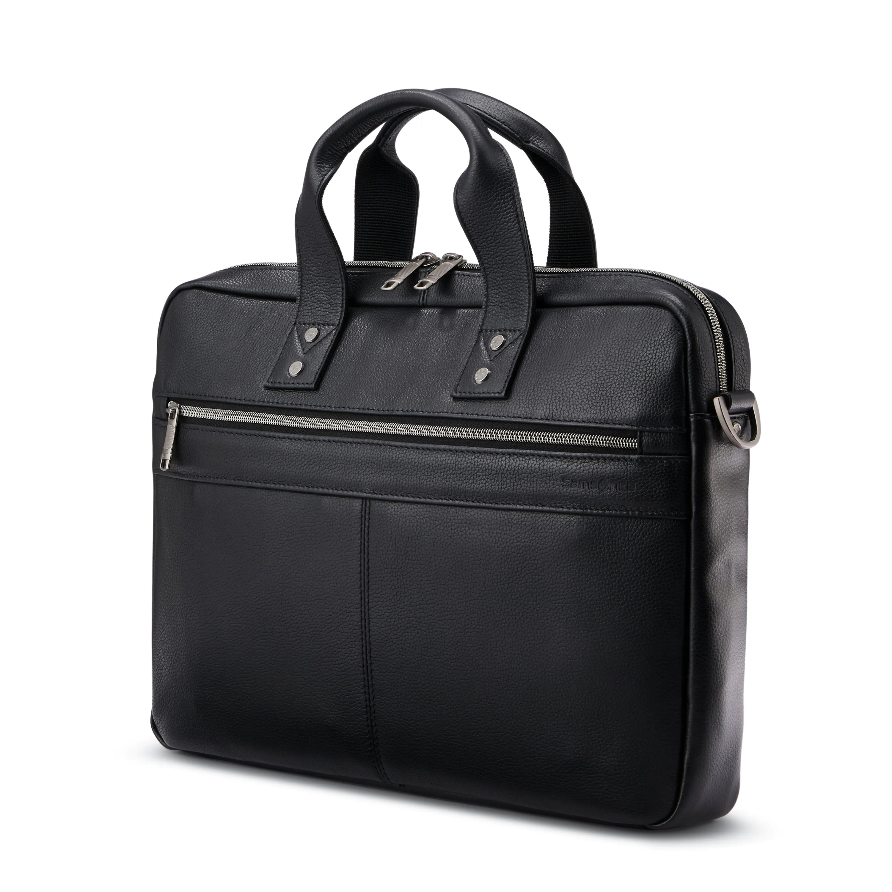 Brief Cost-effective Slim Classic Samsonite Exclusive sale Leather