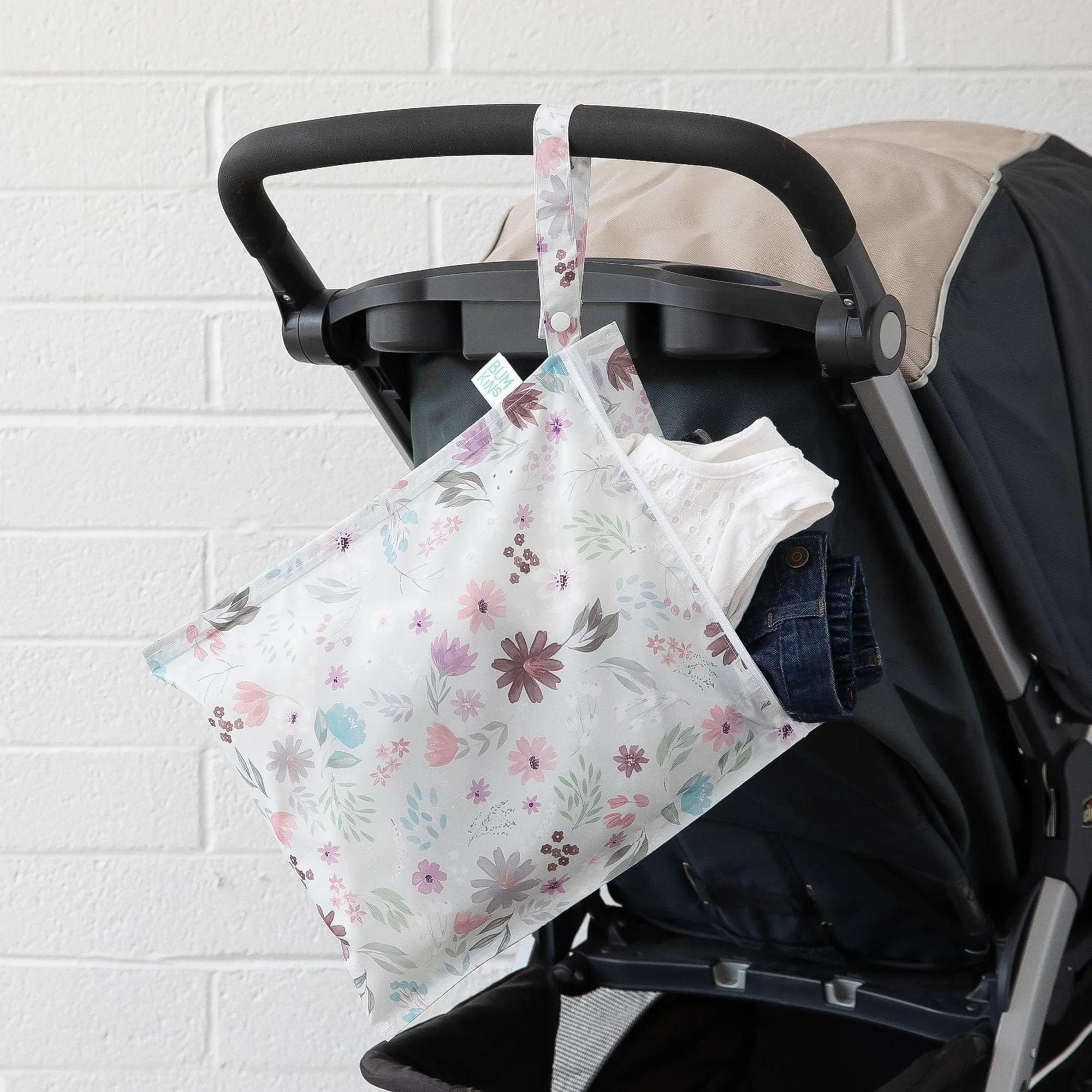 Bumkins Wet Bag - Floral