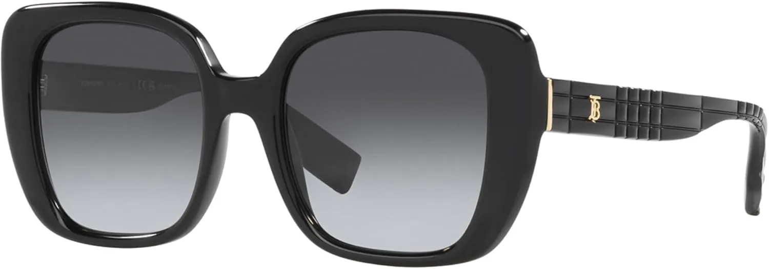 BURBERRY Helena BE4371 Square Sunglasses for Women   BUNDLE With Designer iWear Complimentary Eyewear Kit
